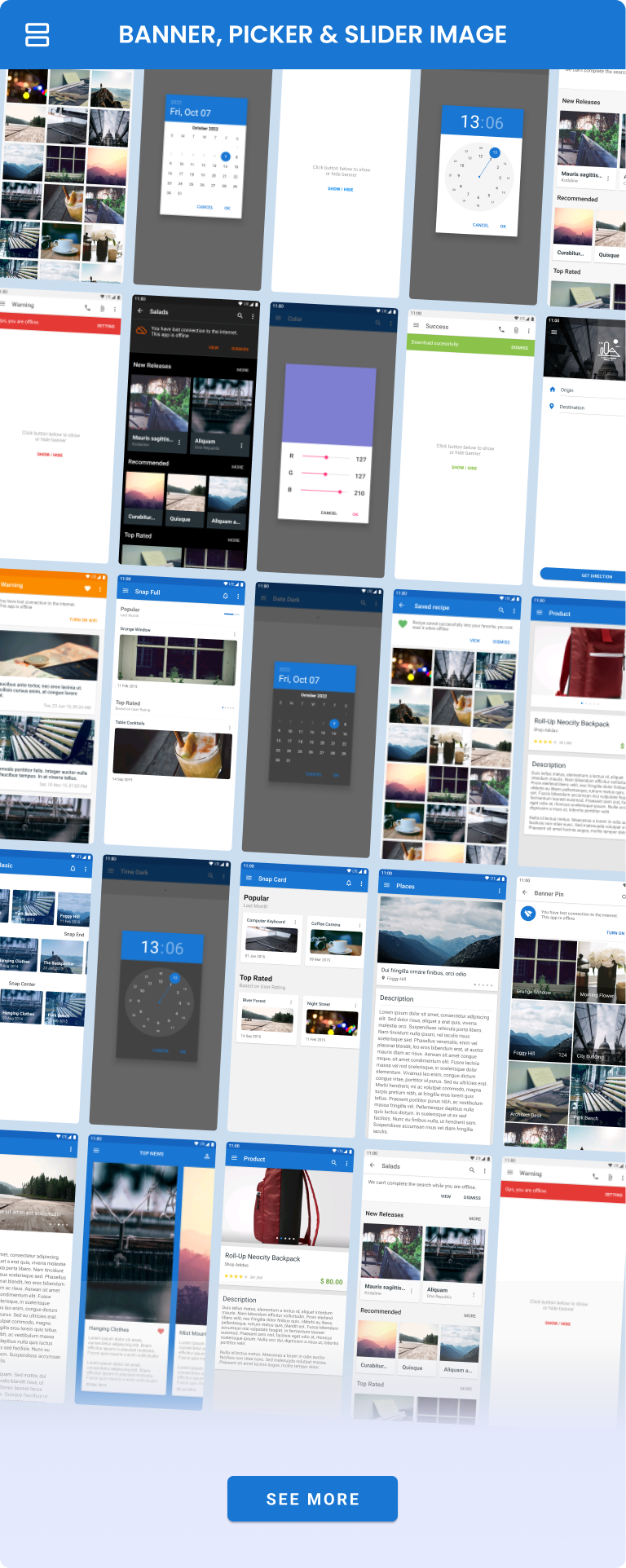 MaterialX - Android Material Design UI 3.2 - 27